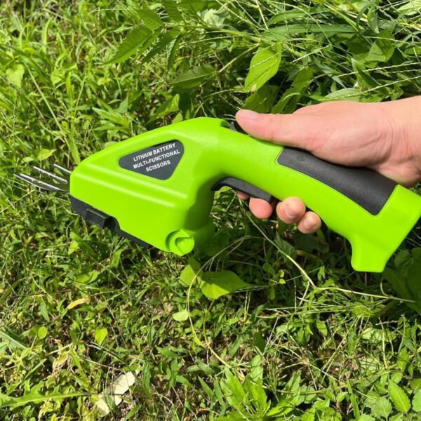 Cordless Grass Shear & Electric Hedge Trimmer 2 in 1 Handheld Hedge Trimmer 3.6V Electric Grass Cutter Rechargeable Battery - Image 6